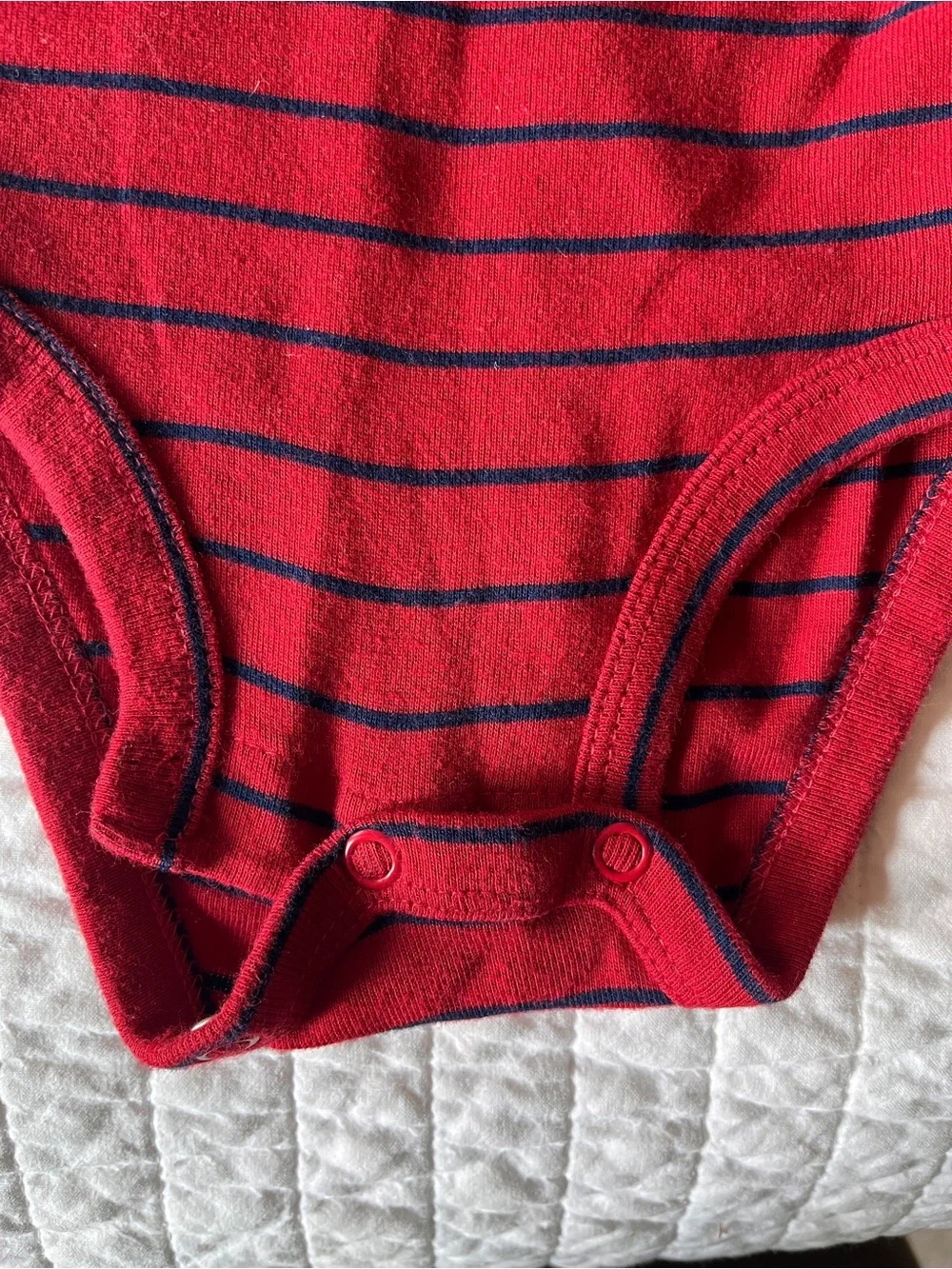 Carter's Red & Navy Striped and Graphic Set 6m